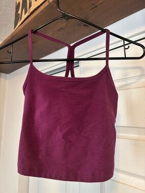 Beyond Yoga Strappy Crop Camisole - Plum